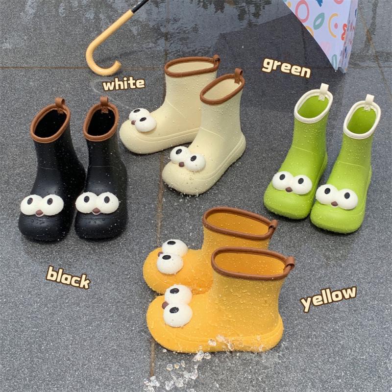 Youjian Cute Cartoon Women's Rain Boots - Non-slip & Waterproof for Outdoors