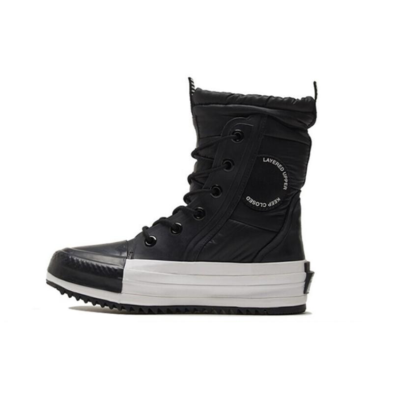 

Converse 1970s Chuck Taylor All Star Mc Boot Non-Slip Abrasion High Top Board Shoes Women s Black & White 37.5