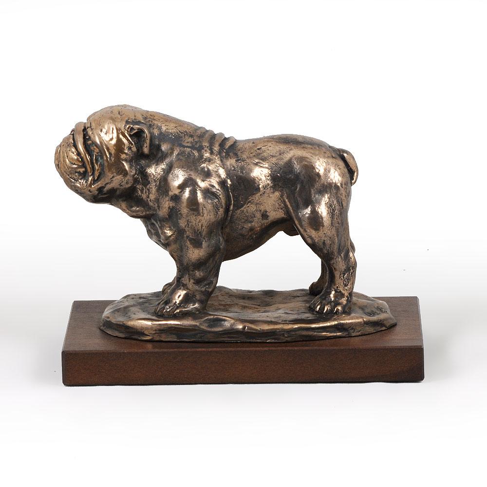 Bulldog - Statuetka Psa, Figurka Do Biura, Trofeum Na Wystawę Psów Marki Art-Dog
