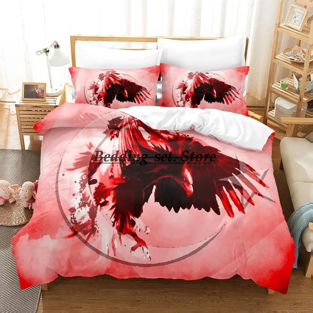 Turkey Flag Bedding Set Single Twin Full Queen King Size Bed Set Aldult Kid Bedroom Duvetcover Sets 3D Print Anime Bed Sheet Set