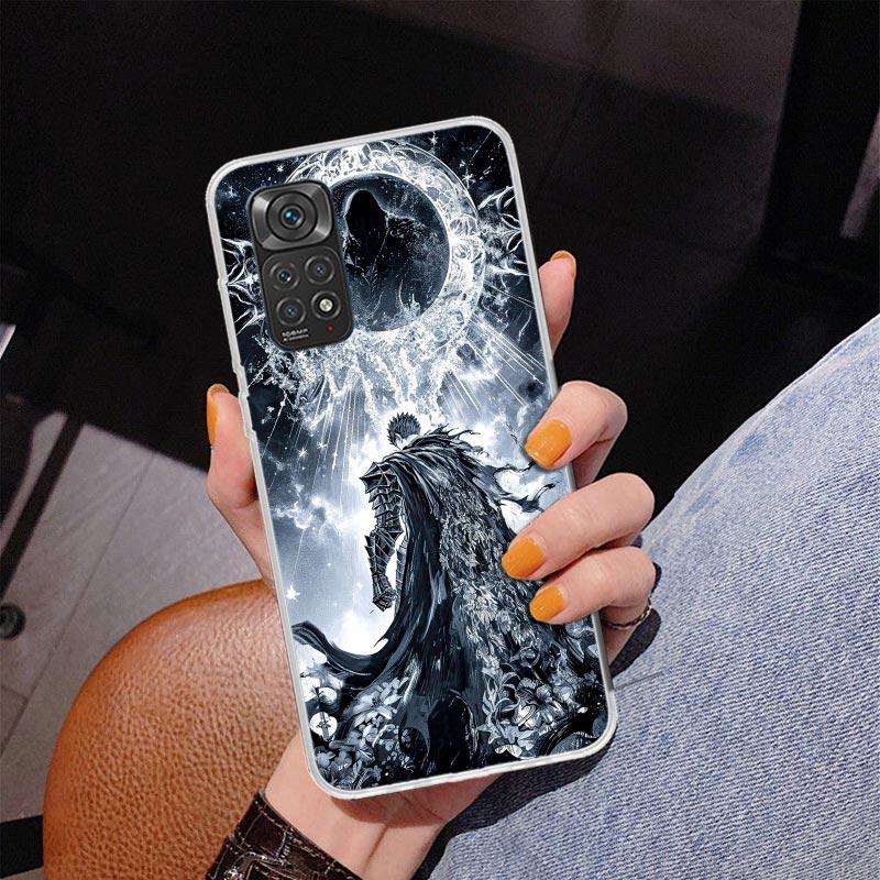 Black White G-Guts B-Berserks Phnoe Case for Phnoe Case for Xiaomi Redmi Note 15 14 14S 13 Pro Plus 12 12S 11S 11E 10S 10 11T 5G
