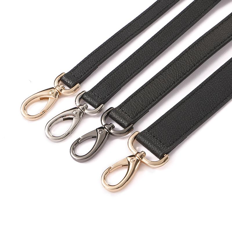 Schwarzer Lychee-Muster Verstellbarer Damen Crossbody-Taschenriemen