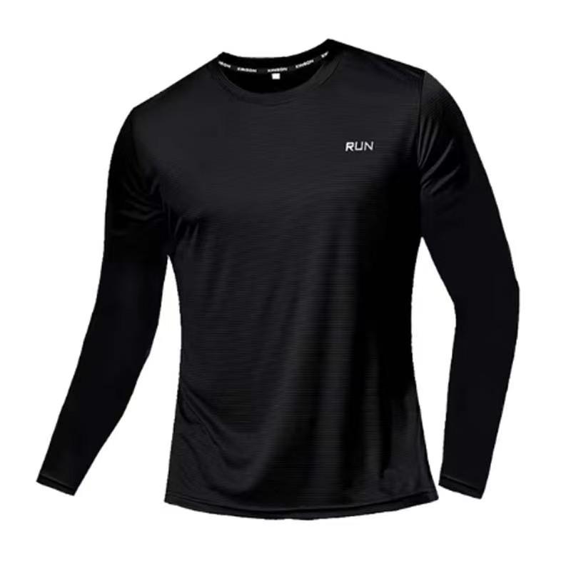 Unisex Quick-Dry Ice Silk Loose Fit Round Neck Running T-Shirt