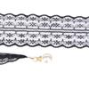 Sweet Decorative Lace Waist Belts Pearl Pendant Clothing Accessories Chain Belt Elegant Dress Waist Chain For Women