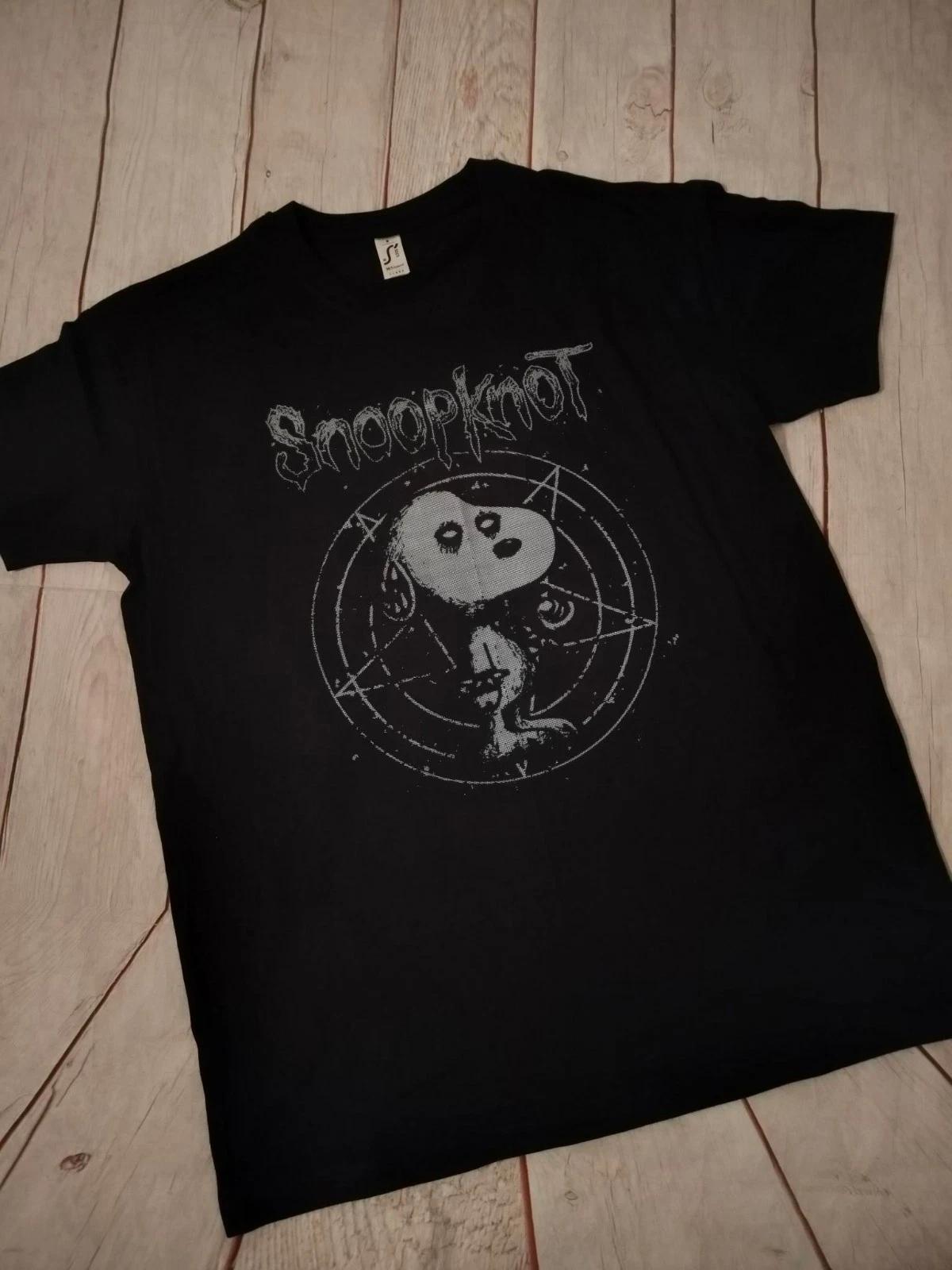 Metal Snoopknot spoof funny T-shirt Slipknot S