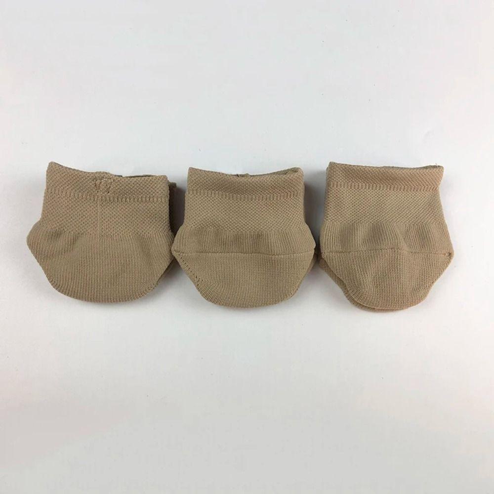 Half Sole Rhythmic Gymnastics Socks Knitted Fabric Gym Dance Socks Competition Use