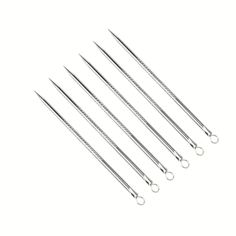 12cm Akne-Nadel Akneentferner Werkzeug Mitesser Mitesserentferner Werkzeug Gesichtsfleck Pickelentferner Extraktor Werkzeug Hautpflege Werkzeug