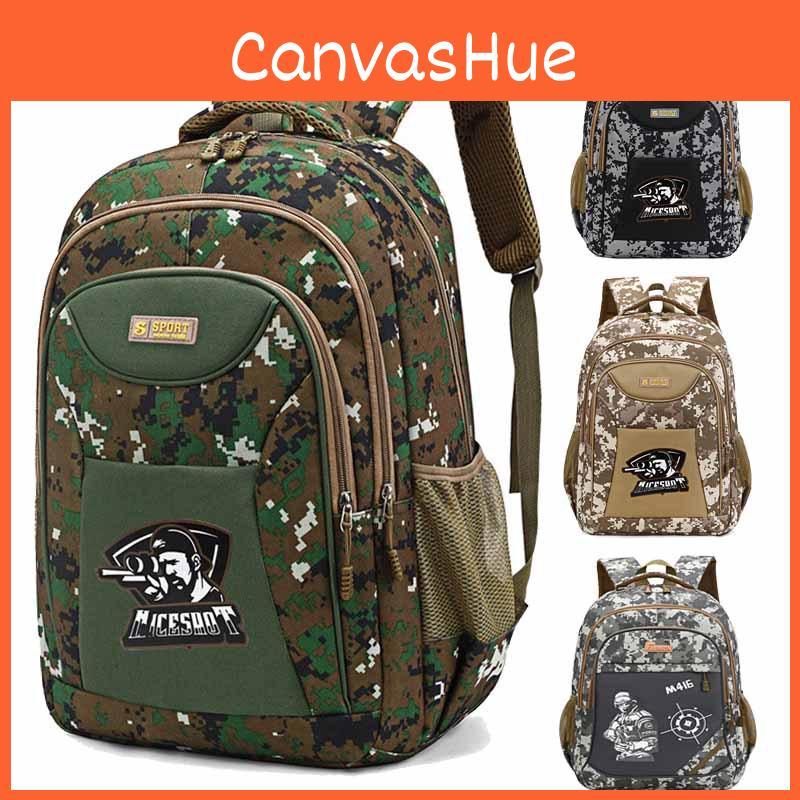 Oxford Backpack Fashion Fabric Large Capacity For Travel Daily Use