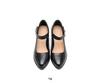 Red Dragonfly Women's Chunky Heel Mary Jane Leather Shoes for Summer