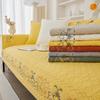 Four Seasons Pure Cotton Anti-Scratching Sofa Cushion Cover Simple Non-Slip Universal Cotton Seat Cushions Modern Sofa Cover Cover Cloth