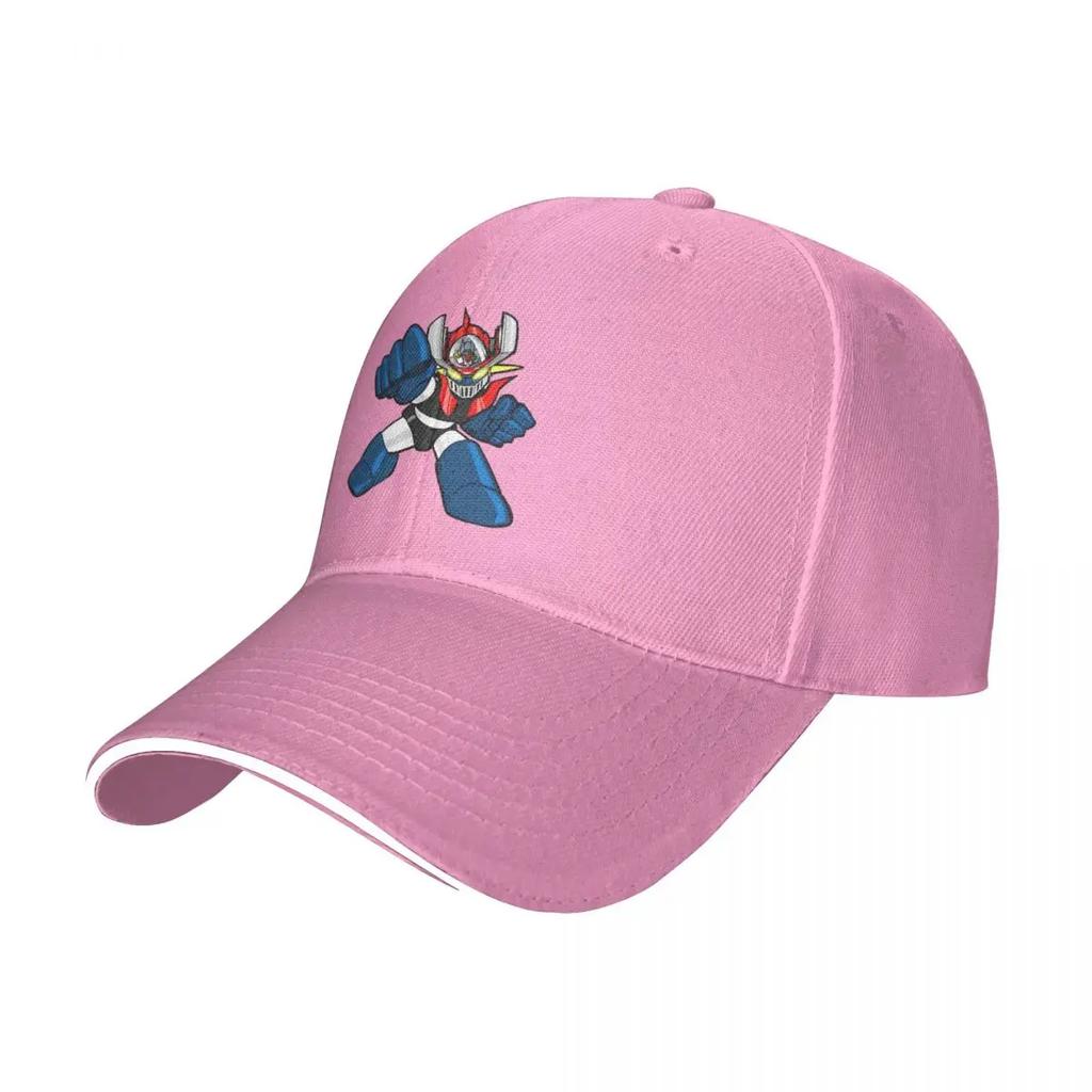 Mazinger-Z Super Robots Baseball Caps Vintage Anime 70s Retro Manga Sandwich Hat Men Women Adjustable Dad Hat Sport