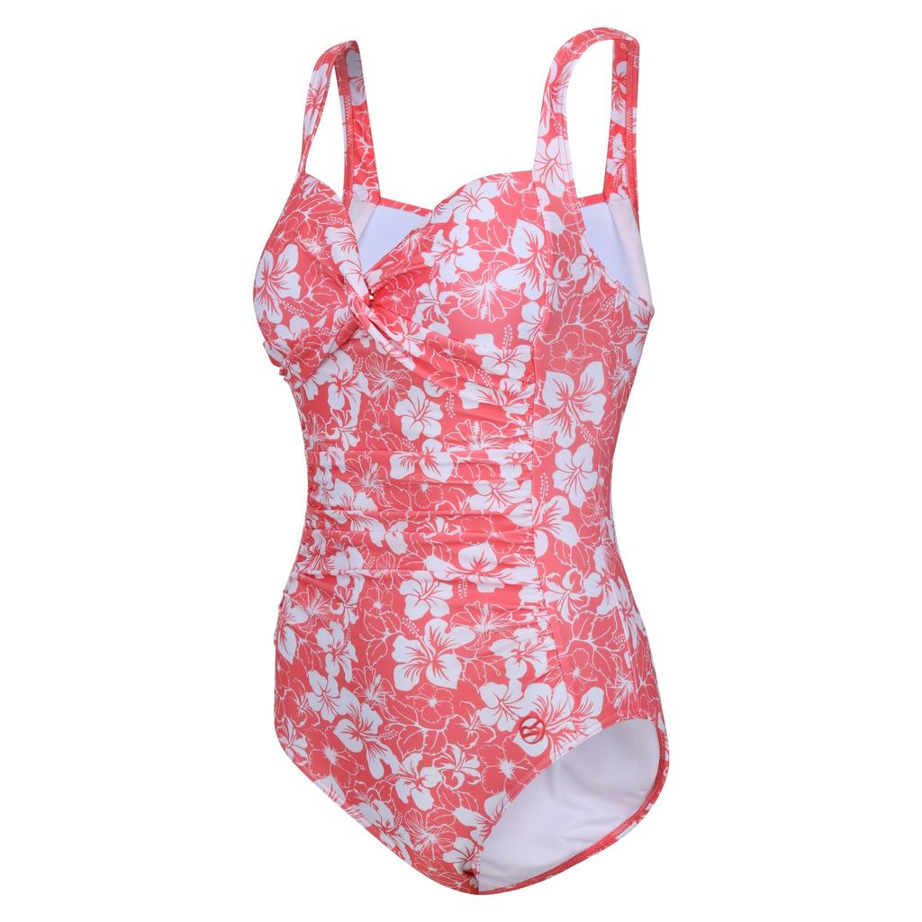 Regatta Womens/Ladies Sakari Hibiscus Tummy Control One Piece Swimsuit