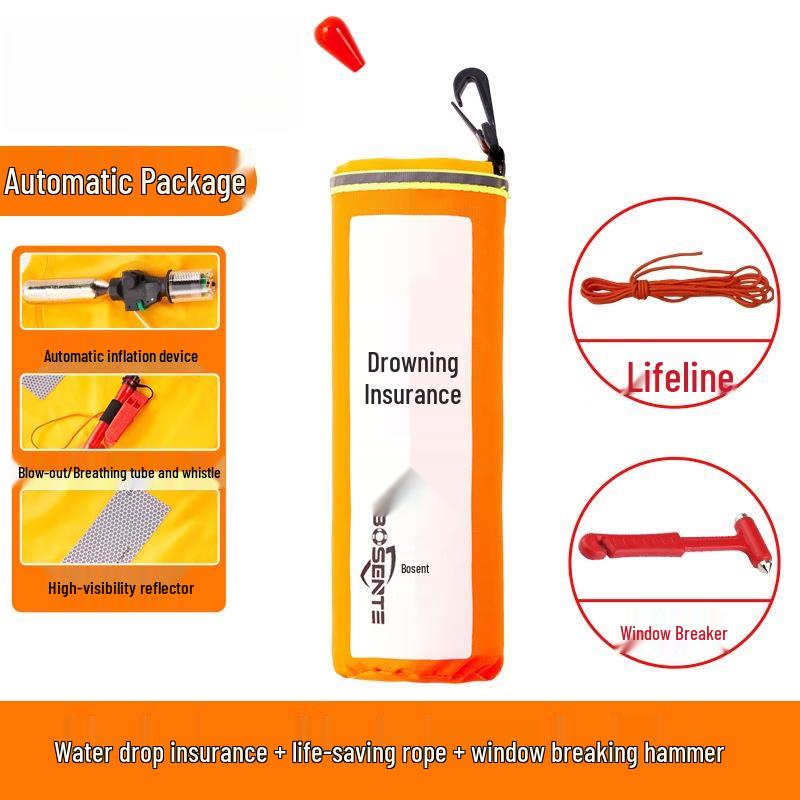 Bosente Automatic Inflatable Life Buoy Vest One Size