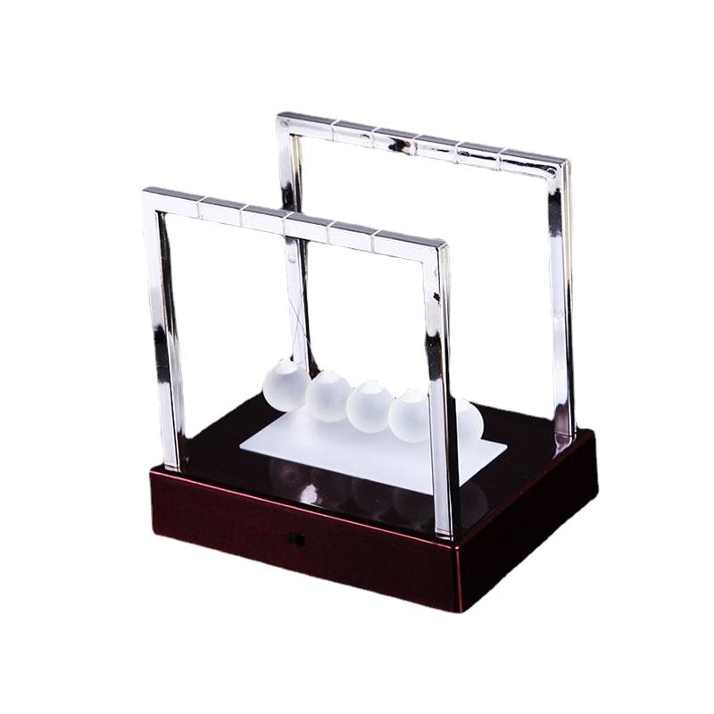 

Светодиодный светящийся шар Ньютона Кинетическая колыбель Энергия Научные игрушки Веселая игра Детский подарок Red Small