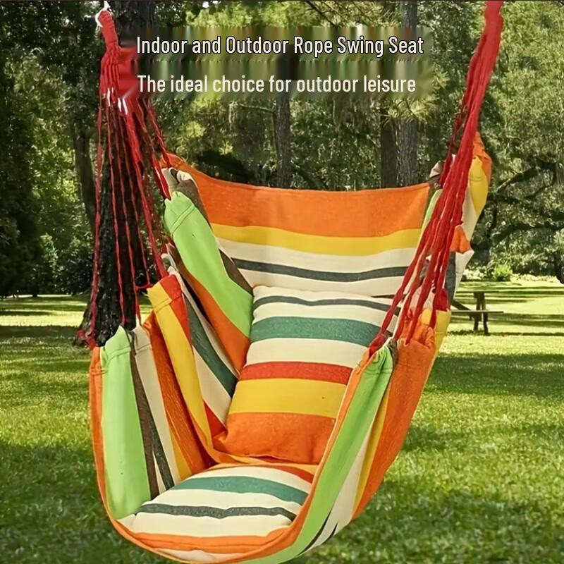 Stripe Hanging Hammock Chair