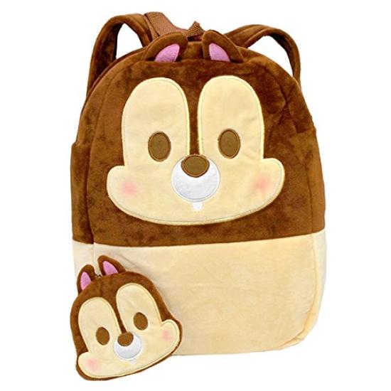 Disney Backpack with Chip Name Tag and Popular and Cute Winnie the Pooh Backpack for Adjustable Straps Kids' Keychain, Adults, Halloween, [Used]