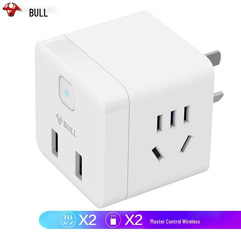 Bull Multi-function 1-to-4 Plug Converter 250