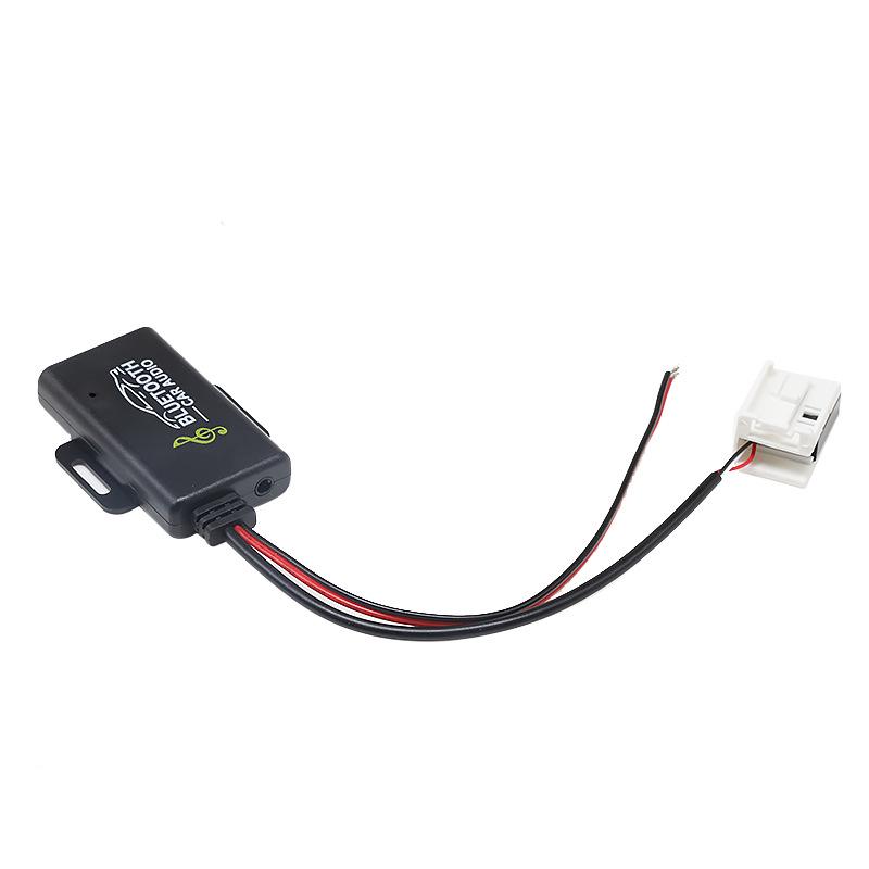 Compatible Peugeot Citroen RD4 Bluetooth AUX Audio Cable 12-Pin Plug Radio Adapter