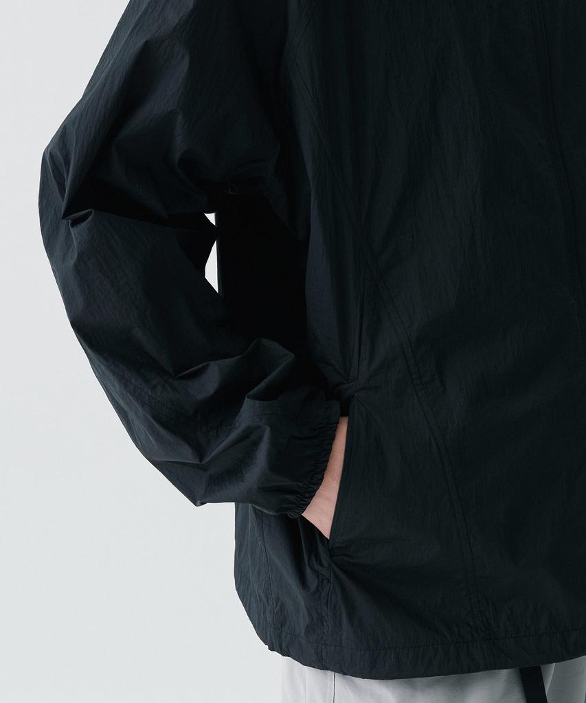 Musinsa Standard [City Leisure] Sheer Windbreaker Jacket [Black]