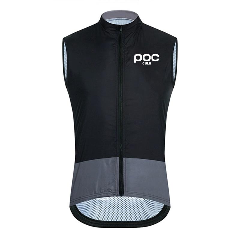 2026 New CULB POC Road Cycling Suit Night Riding Light, Wind Proof, Waterproof Charge Tank Top, Colored Vest