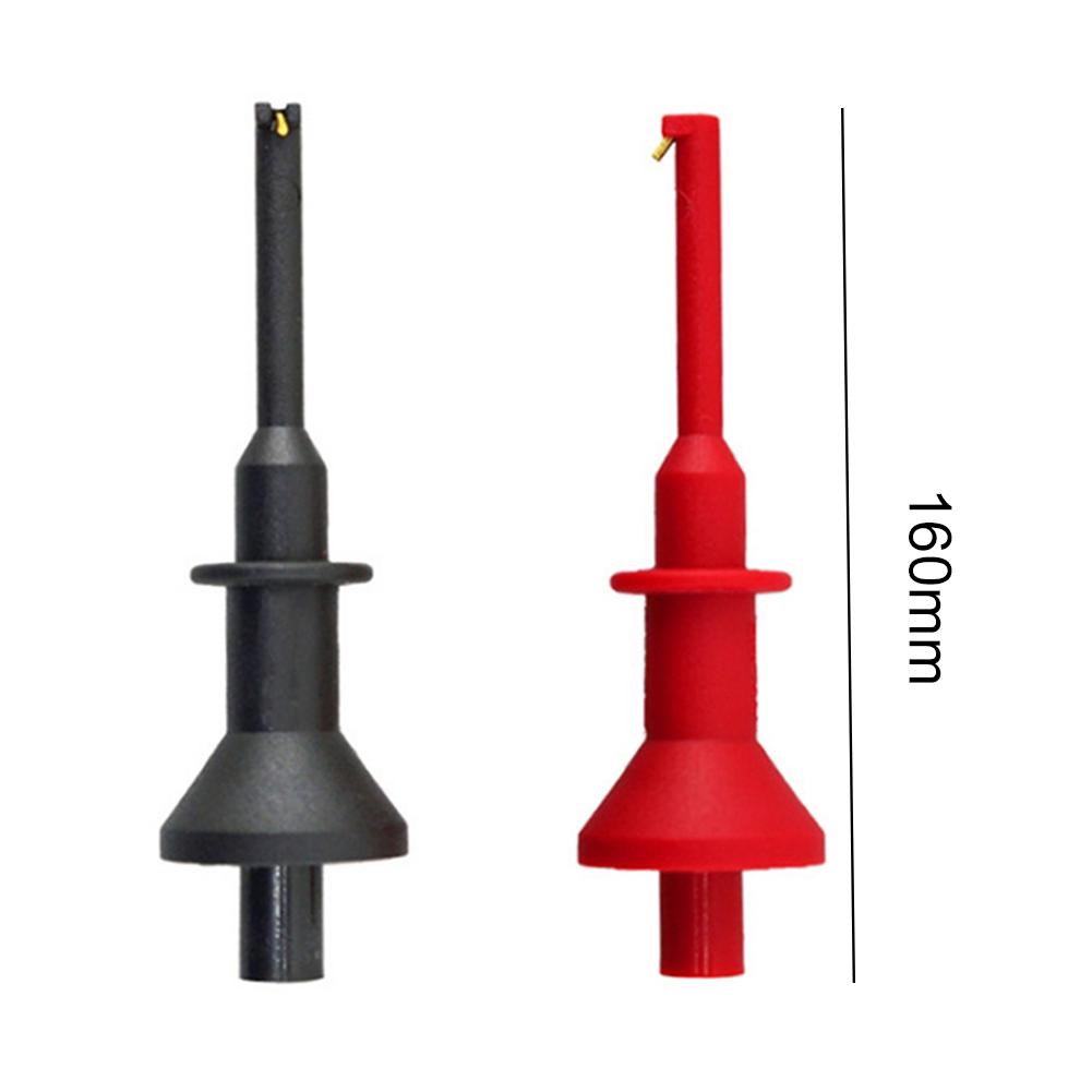 Probe Hook Kits 4mm Banana Jack Telescopic Spring Damage Test Hook High Current Multimeter Test Probe Hook Electrical Hand Tools