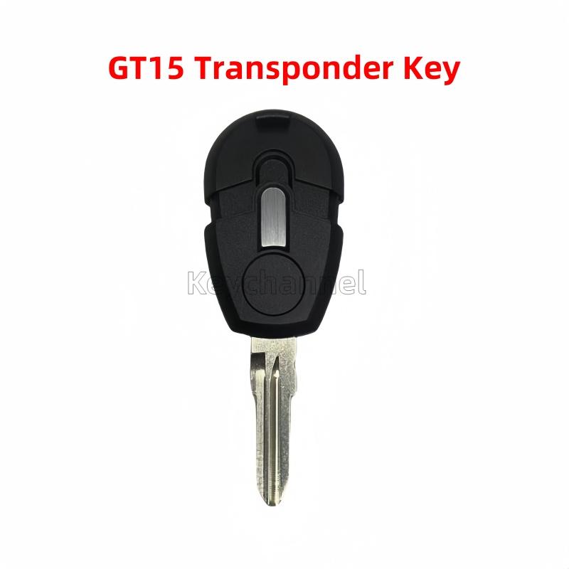 10pcs SIP22 Car Transponder Key GT15R Chip Key Shell Vehicle Spare Key for Fiat 500 DOBLO FIORINO PUNTO QUBO Positron SEICENTO GT15 Blade