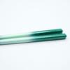 Hyozaemon Wakasa Lacquer Chopsticks with Sparkling Made in Fukui Flowers, Obama, Prefecture, Green, 23.5cm
