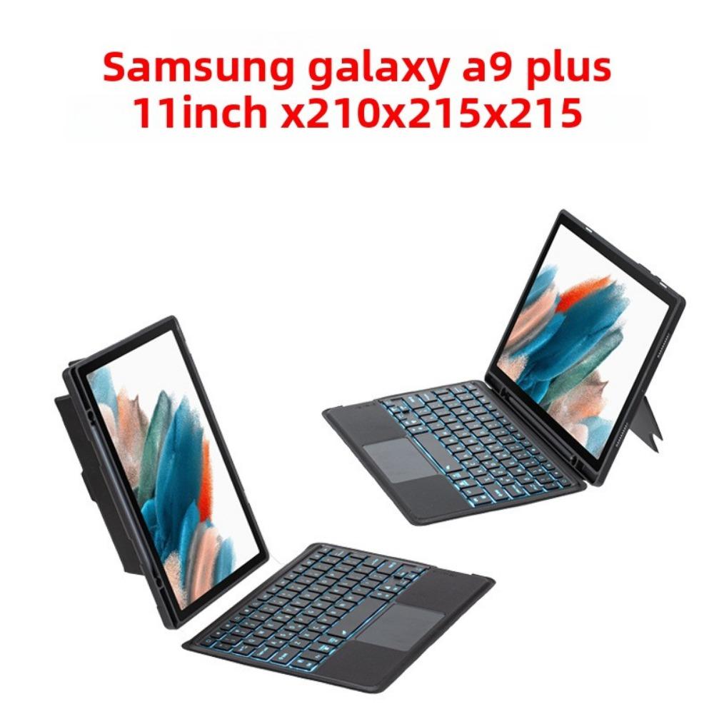 

Wireless Bluetooth Keyboard Case for Samsung Tab A9 Plus X210 Magnetic Detachable Hinge Style Tab9 Plus X210 X215