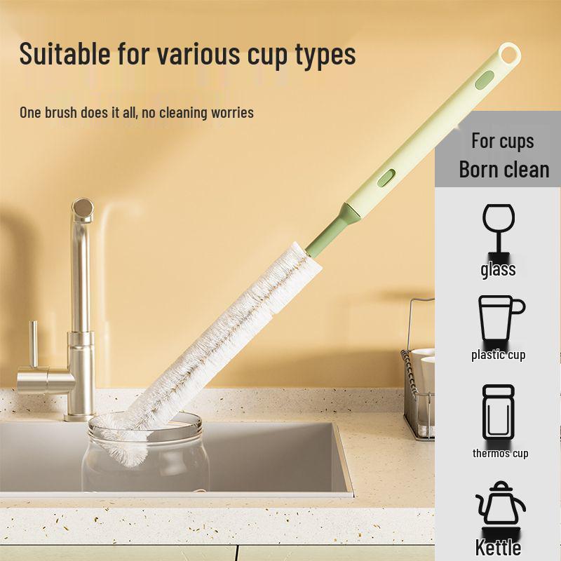Retractable Multi-purpose Bottle Cleaning Brush with Long Handle