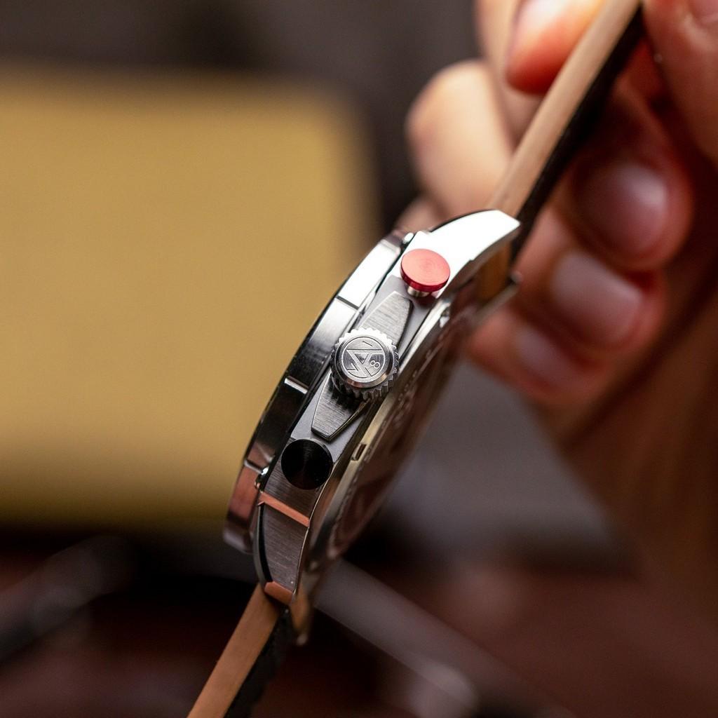 AVI-8 Hawker Hunter Atlas Dual Time Chronograph Forest Quartz AV-4100-01 Men's Watch