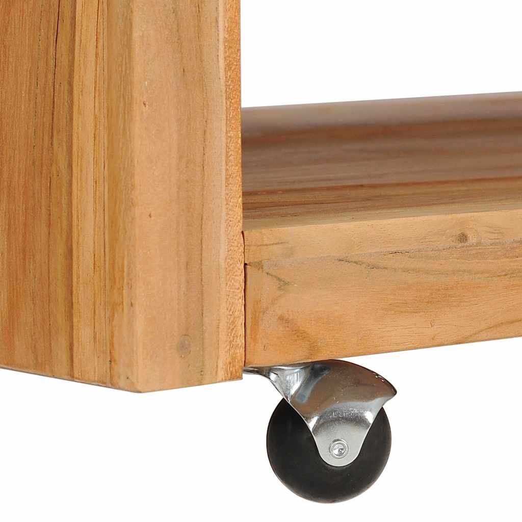 Coffee Table 110 X 60 X 40 Cm Solid Teak Wood