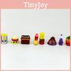 Adorable Mini Fruit Family Figures For Kids Colorful Playtime Fun Plastic Toys