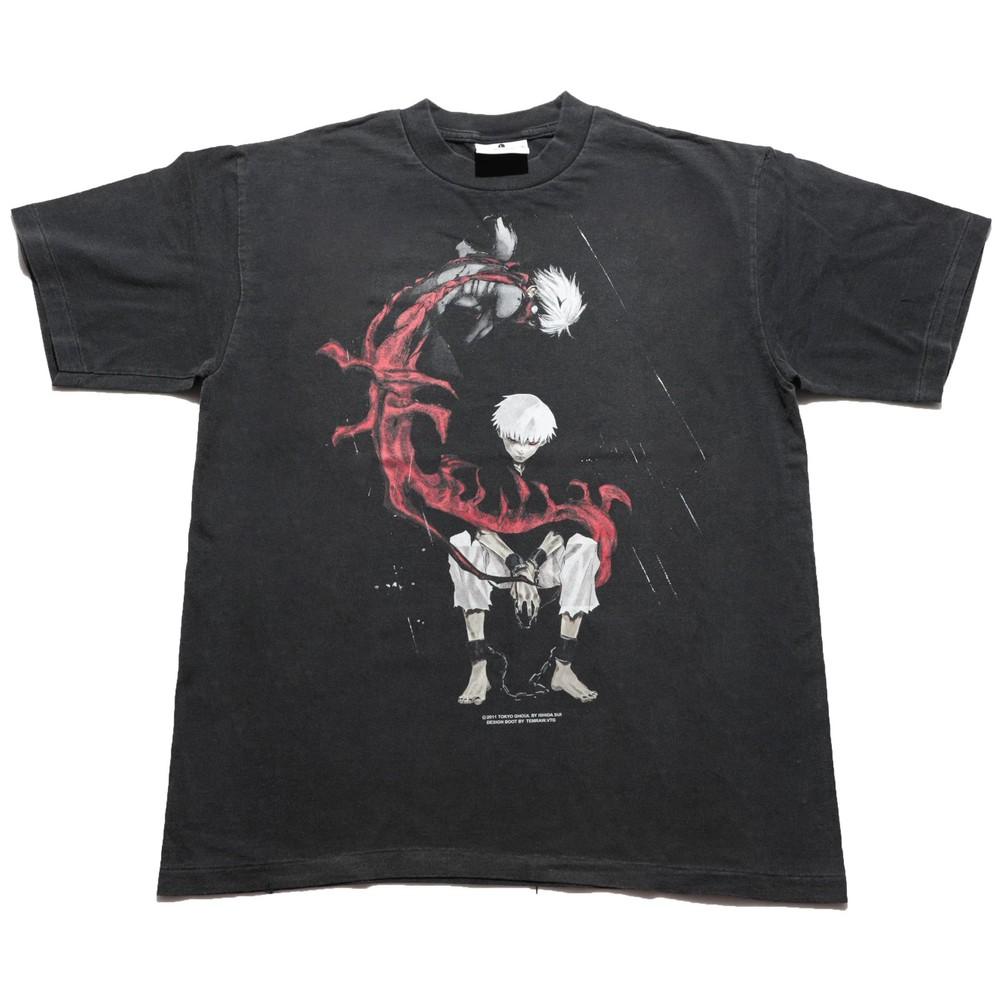 

Ken Kaneki Tokyo Ghoul anime t shirt, hot character evil lot L