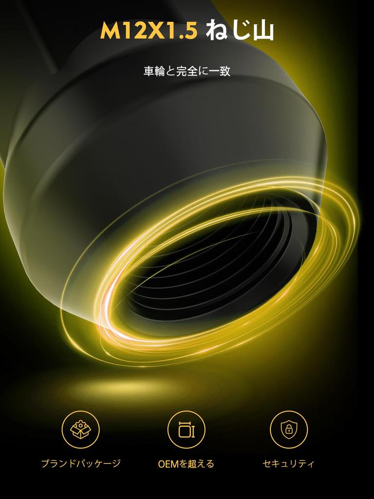 MIKKUPPA Wheel Lock Nut M12 X P1.5 Outer Hevel Angle Taper Seat 60° Steel