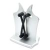 Multifunctional Kitchen Knife and Scissors Sharpener with Whetstone for Household Use