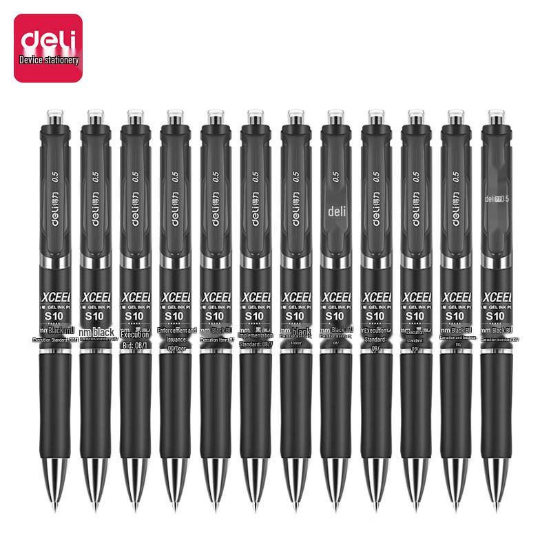 Deli Retractable Gel Pen