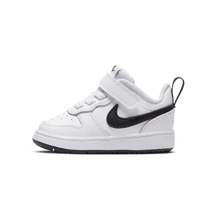 Nike Court Borough Low 2 Toddler 'White Black' (Unisex) White / Black Toddler Shoes BQ5453 104