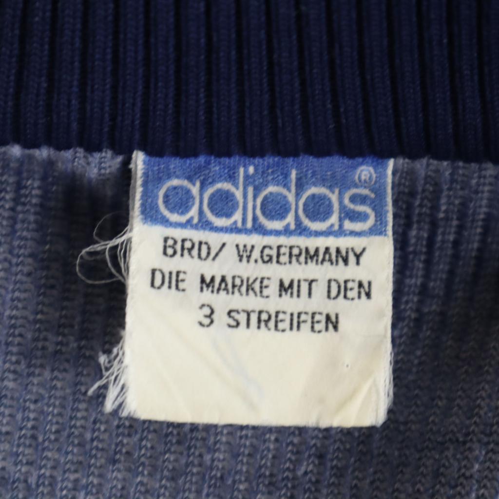adidas 70s Vintage West German tag made by Descente Trefoil logo Track jacket Men's Used