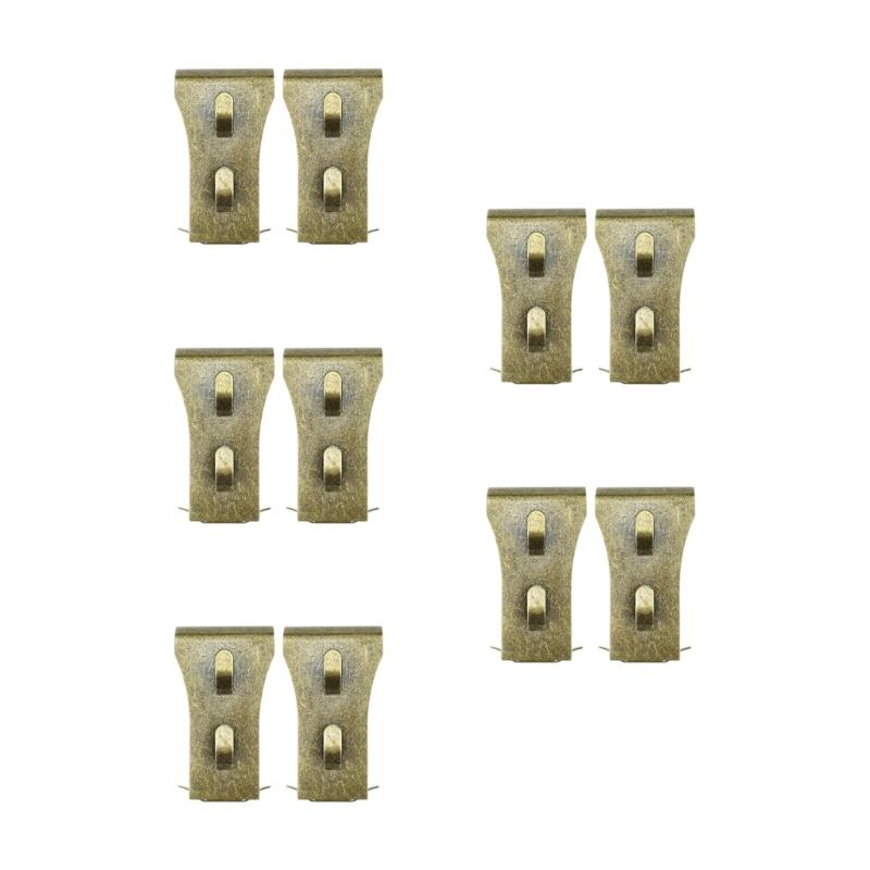 10Pcs Rustproof Brick Wall Hook Clip for Easy Installation Brick 1