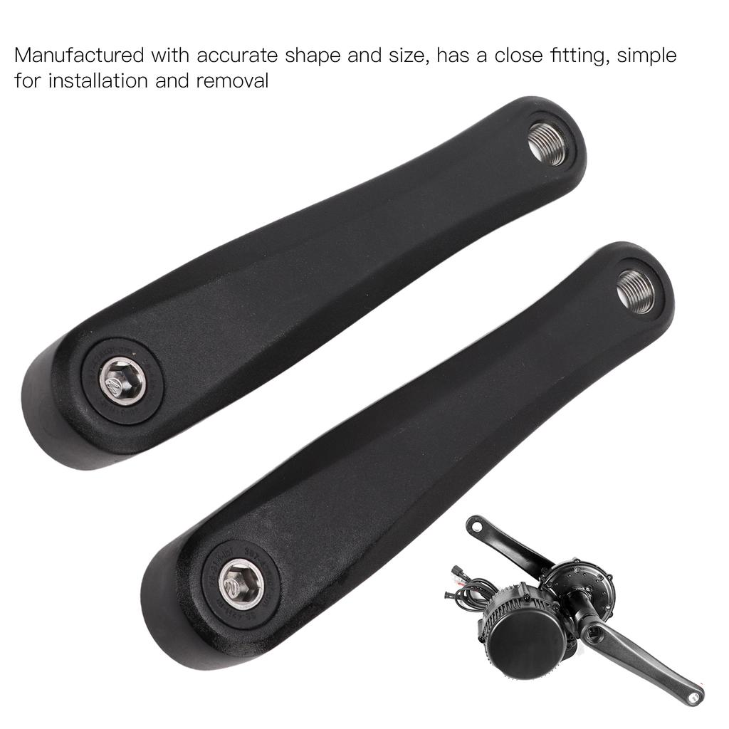 1Pair Electric Bike Crank Arm Bike Torque Arm Set Universal Type with Screw for Bafang Bbs01 Bbs02 Built In Motor
