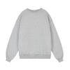 Men's Autumn and Winter American Letters Creative Street Trend Plus Velvet Neutral Round Neck Sweatshirt Retro Loose