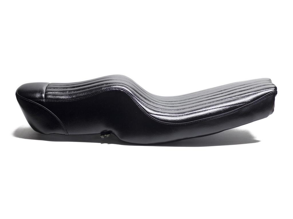 MOTOR ROCK Bates Type TT Seat for SR400/500 "Chopper Only" Black (MR-SM084)