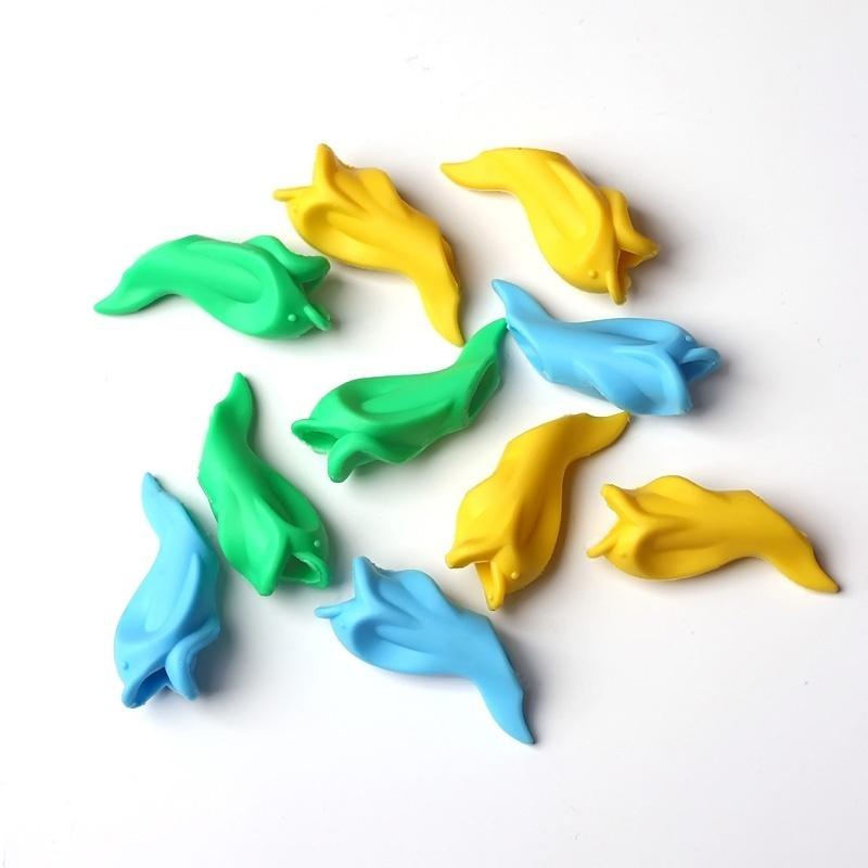 10Pcs Best Gift Dolphin Fish Wobi Child Children Pencil Wobi Students Hold A Pen