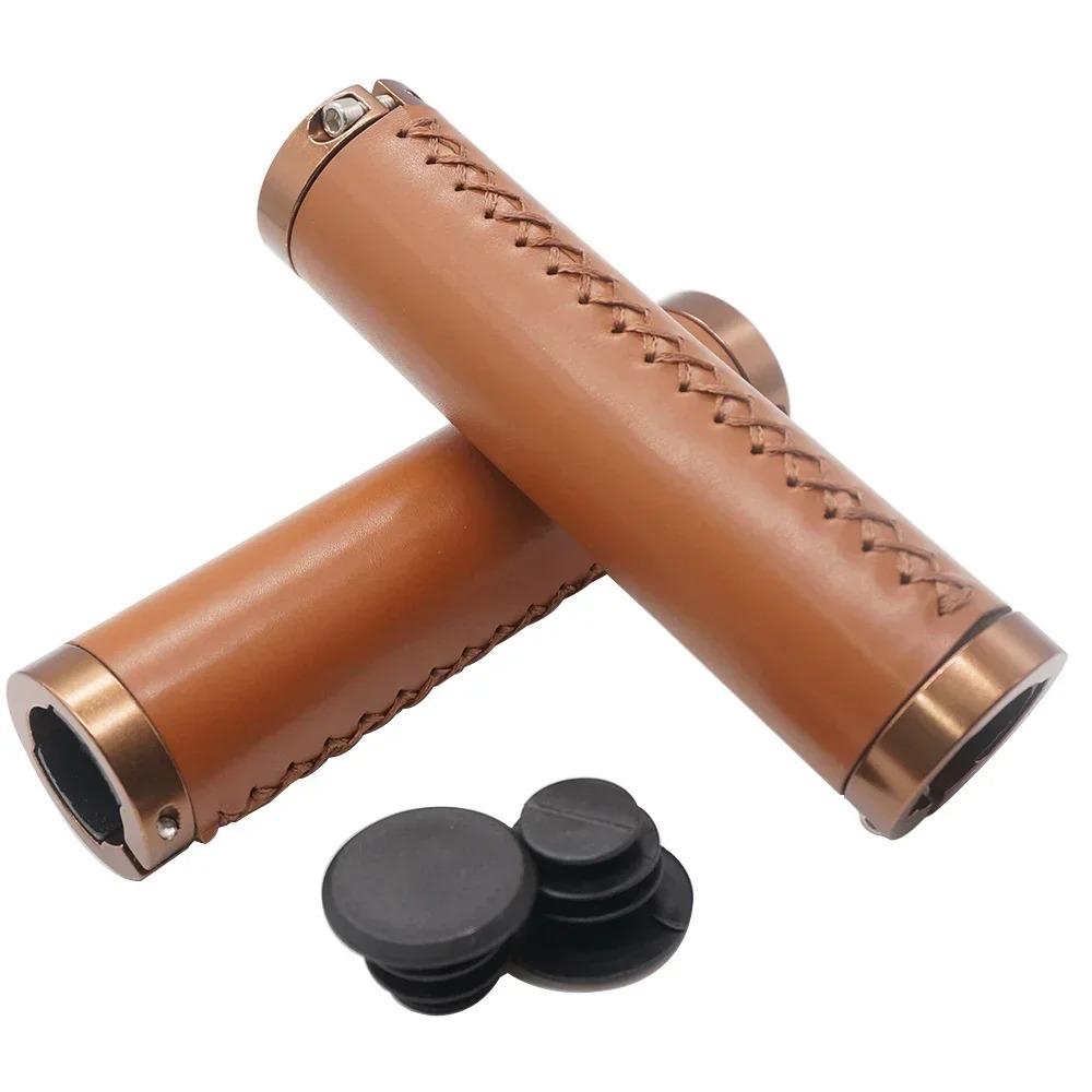 Szybowany Rower Szosowy Kierownica Retro Kierownica Skórzana Szybowana Kierownica