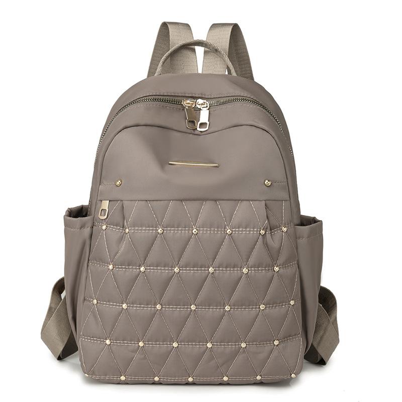 Bag Fashionable Embossed Backpack for Women and Ladies Versatile and Large-capacity Travel Backpack