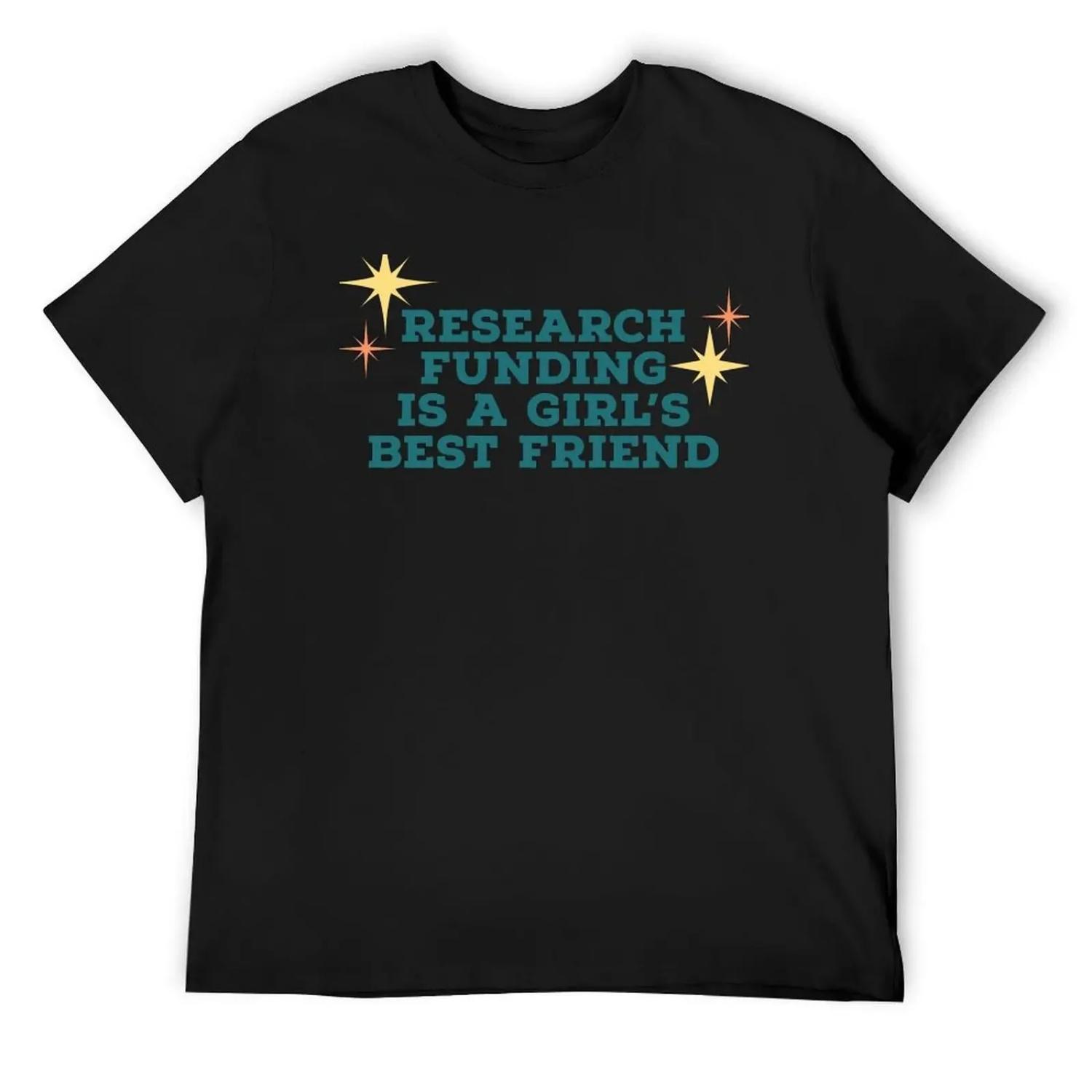 

Research Funding is a girl’s best friend (Teal) T-Shirt Anime t-shirt sports fans graphic shirts mens fashion XXXXXL чёрный