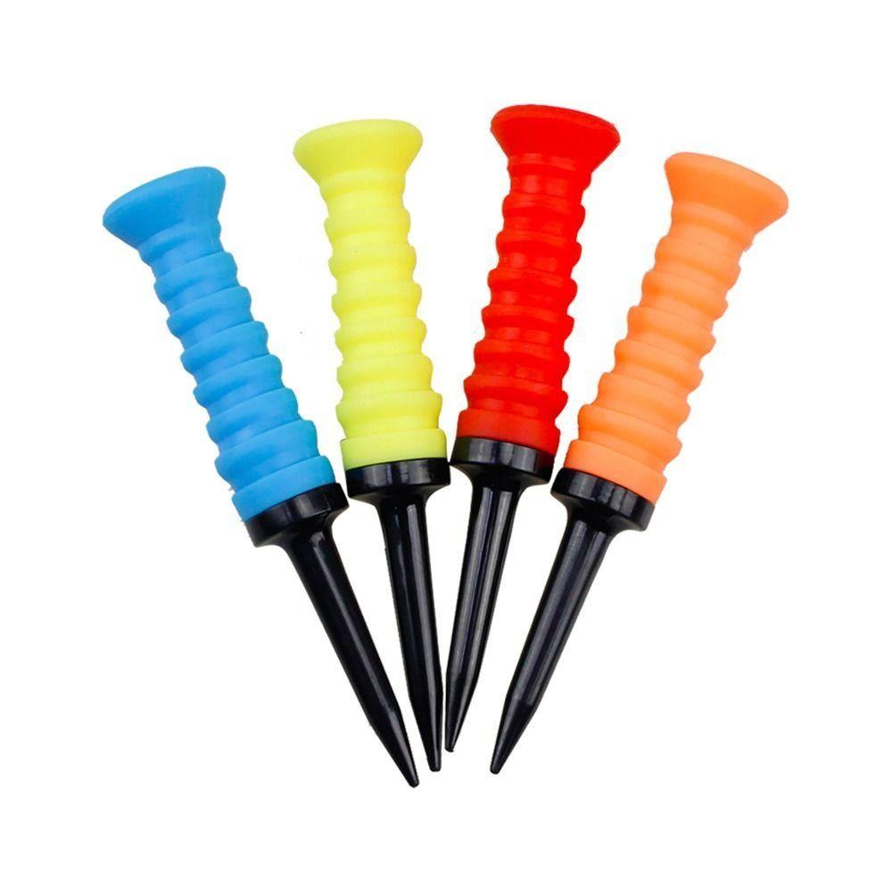 Support Plastic Golf Tees Bulk Golf Tees Rubber Golf Tees Golf Cross Nails Stability Tee Holder