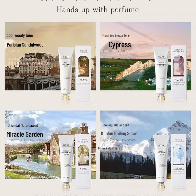 Vitress Fragrance Hydrating Hand Cream Set