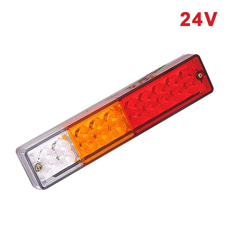 

1Pc 20 Leds 12V Waterproof Lights Truck Led Tail Light Lamp Yacht Car Trailer Taillight Reversing Running Brake Turn 24V