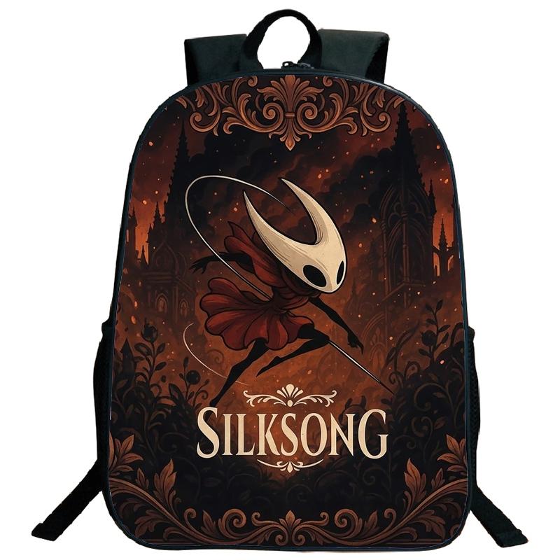 Hollow Knight 2 Backpack Silksong School Bag Hornet Fridge Magnet Boy Children Kid Child Teenager Schoolbag Primary Bookbag Teen Bagpack